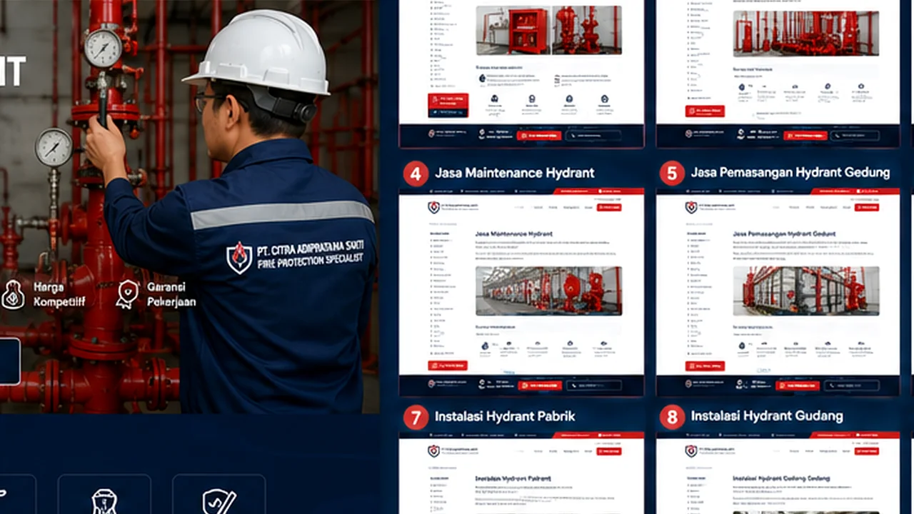 Hydrant Box untuk Sistem Hydrant PT Citra Adipratama Sakti