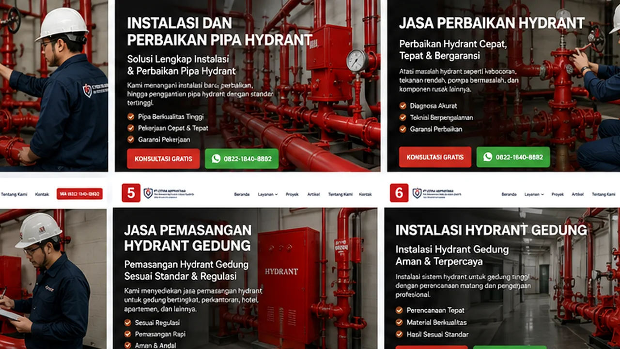 Pressure Test Sistem Hydrant PT Citra Adipratama Sakti